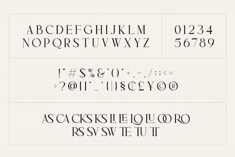 Clocks Font Image 3