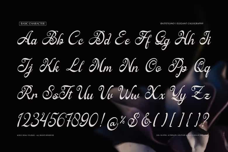 Ratfeylino Font Image 3