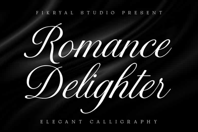Romance Delighter Font Image 1