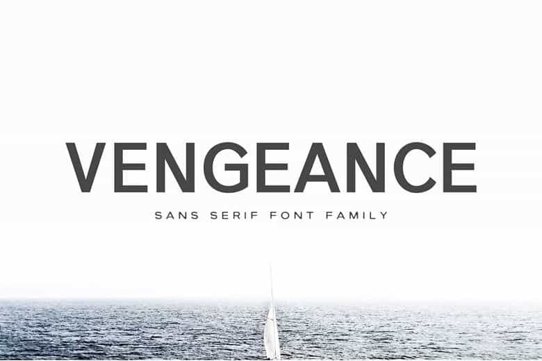 Vengeance Font Image 1