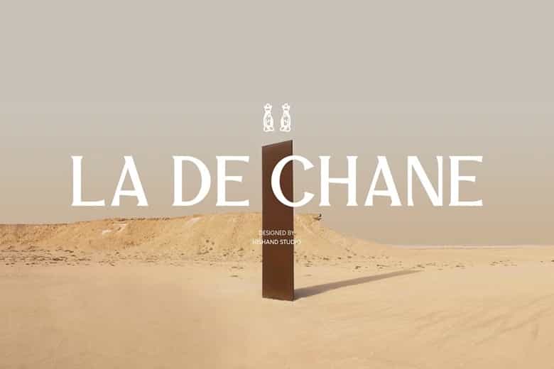 La De Chane Font Image 1