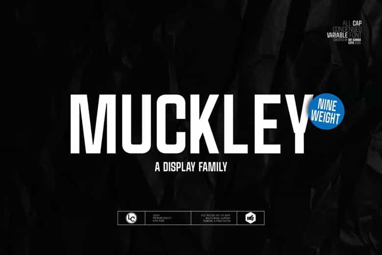 Muckley Font Family Image 1