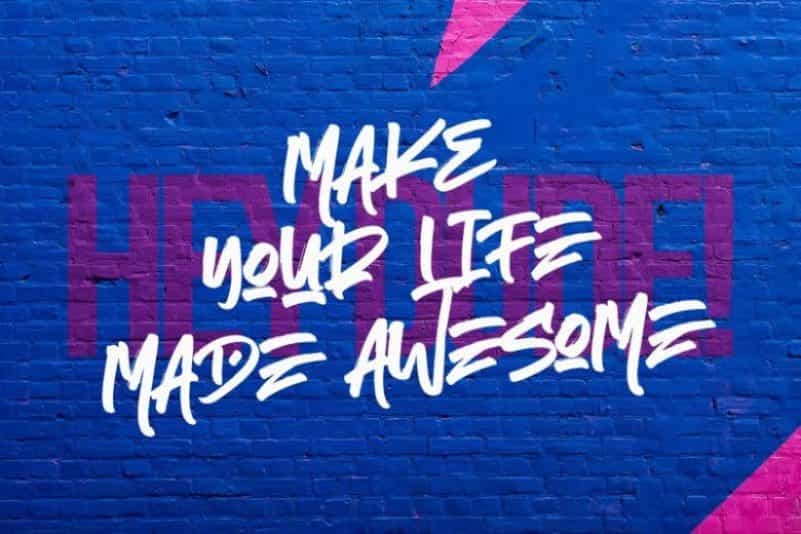 The Stamshons Brush Font Image 2