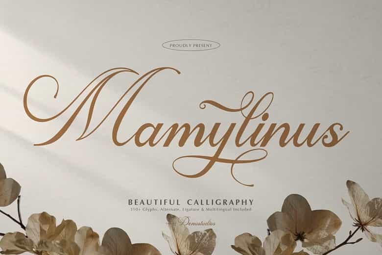 Mamylinus Font Image 1