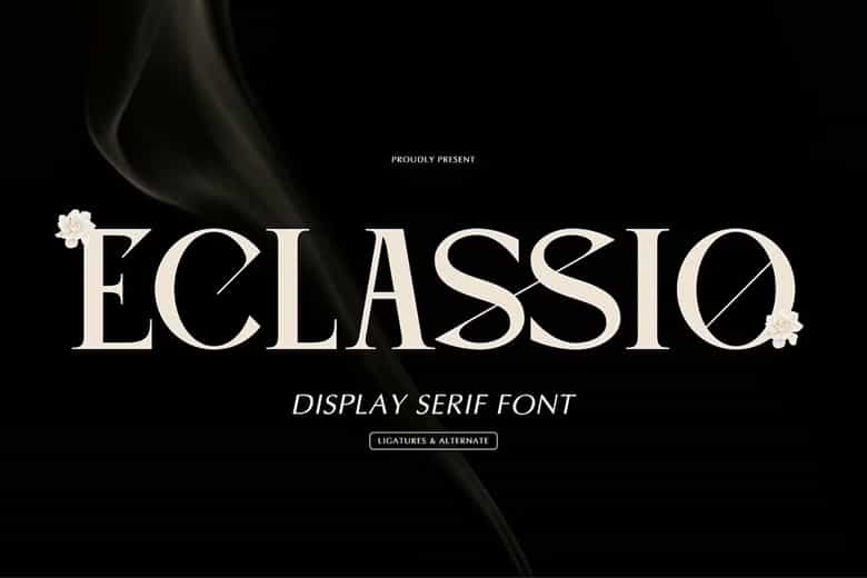 Eclassio Font Image 1