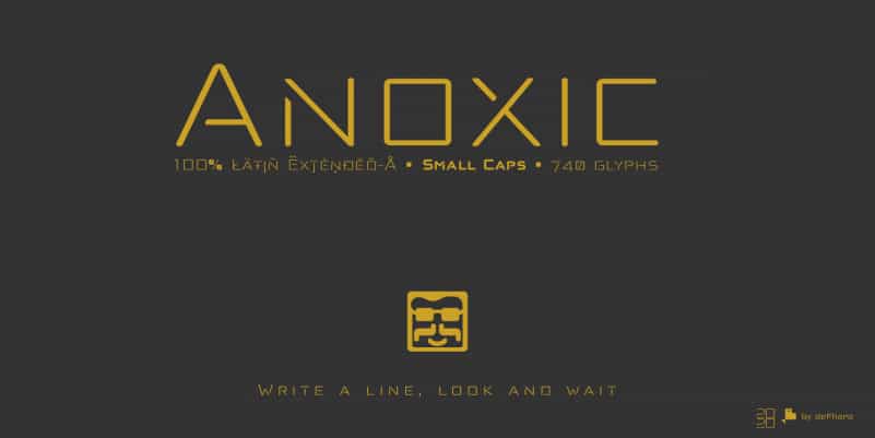 Anoxic Font Family Image 1