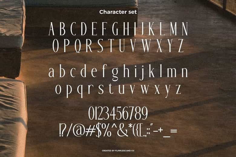 Heranch Font Image 3