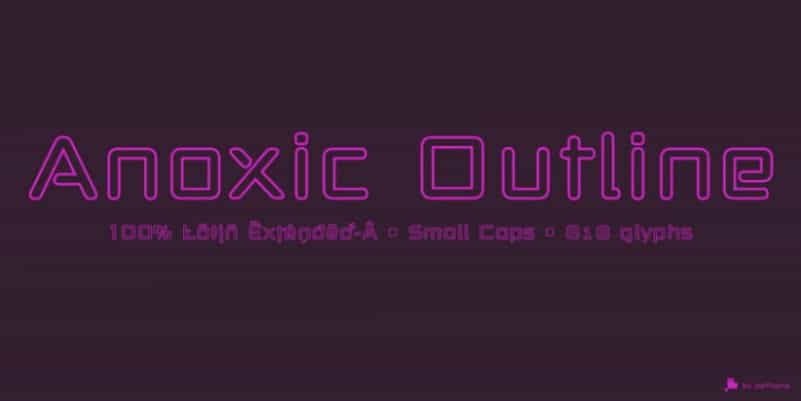 Anoxic Font Family Image 2