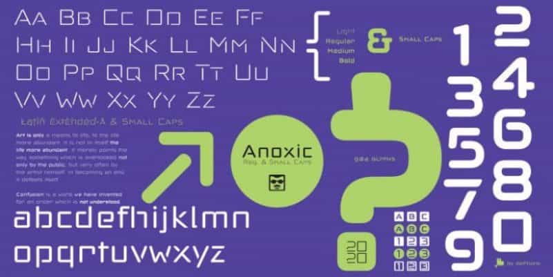 Anoxic Font Family Image 3