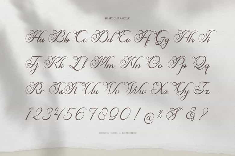 Mutasha Wonderal Font Image 3