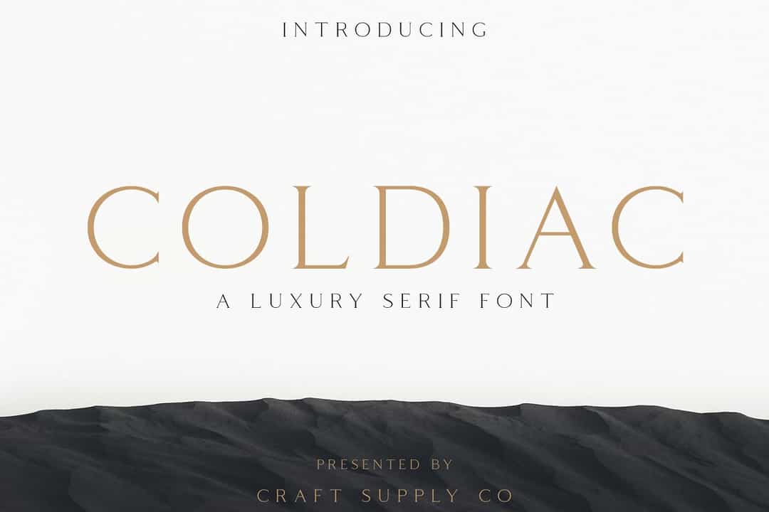 Coldiac Font Family Image 1