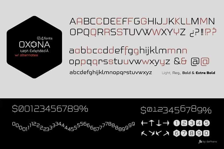Oxona Font Family Image 3