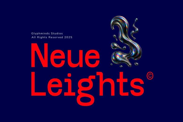 Neue Leights Font Image 1