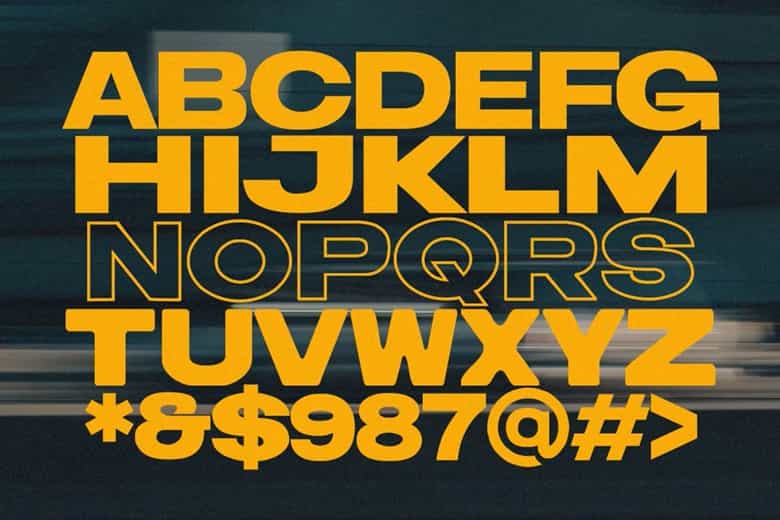 Goride Font Image 3