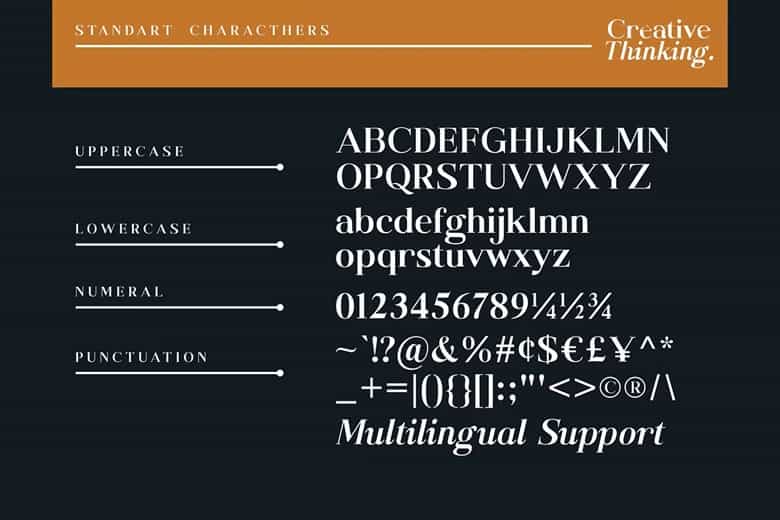 Creative Thinking Font Image 3