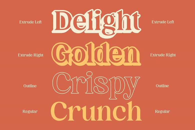 Jovelyn 3D Font Image 2