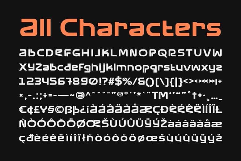 CS Vision Font Image 3