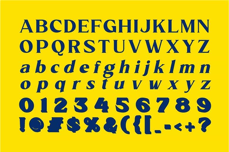 Althiera Font Image 3