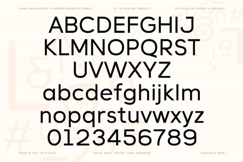 Lugio Sans Font Image 3