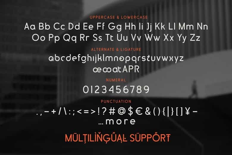 Boncei Font Image 3