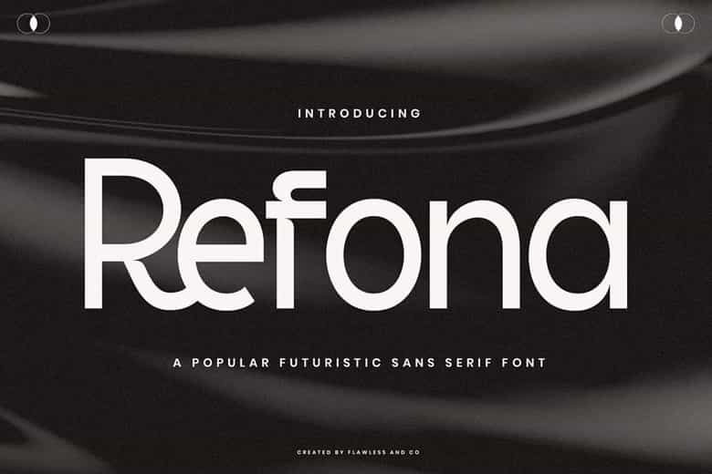 Refona Font Image 1