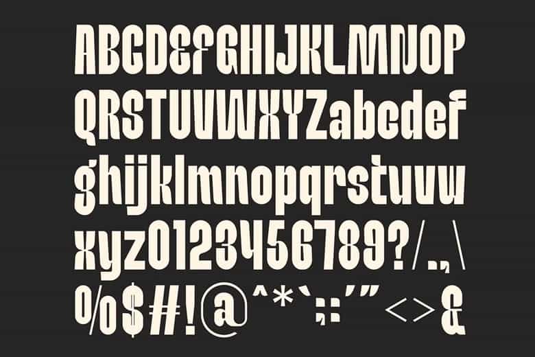 Genant Bodeirna Font Image 3