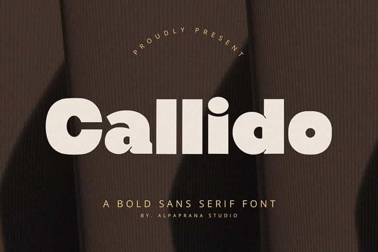 Callido Font Image 1