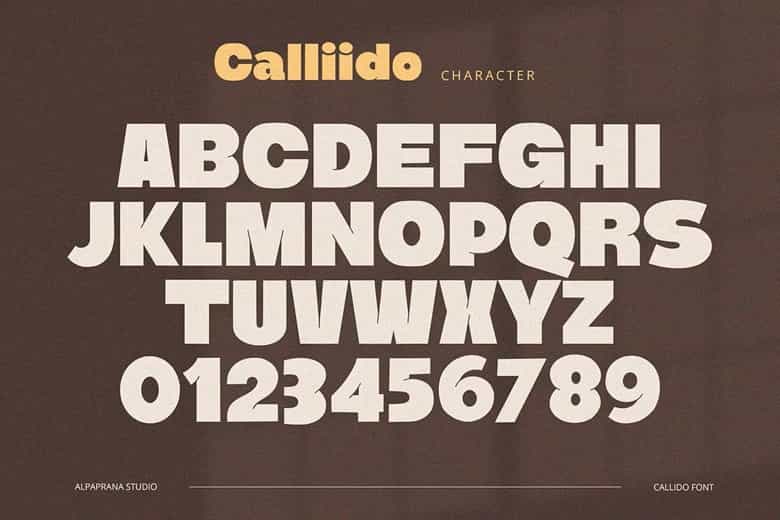 Callido Font Image 2