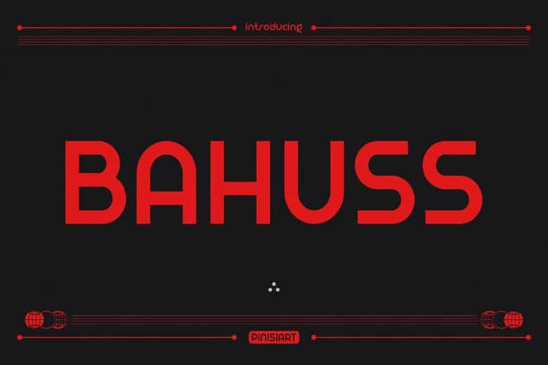 Bahuss Font Image 1