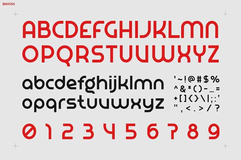 Bahuss Font Image 3