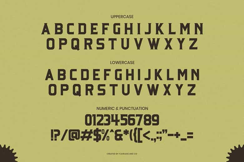Chaplock Font Image 3