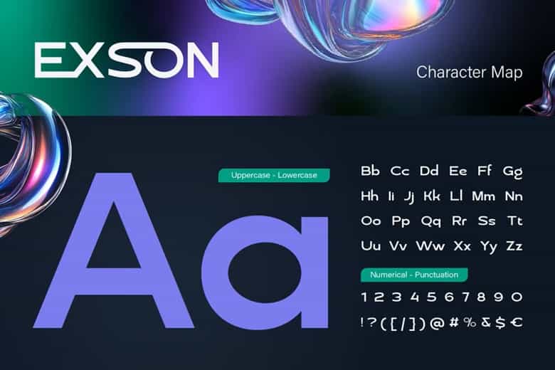 Exson Font Image 3