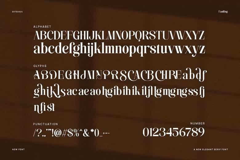 Faniling Font Image 3