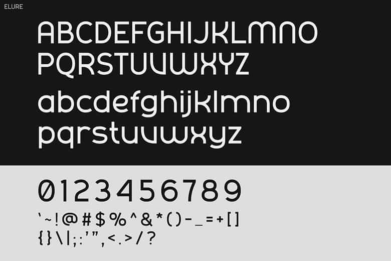 Elure Font Image 3