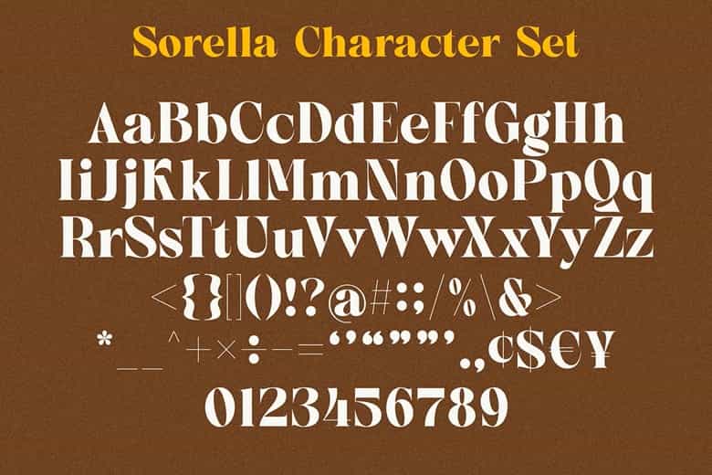 Sorella Font Image 3