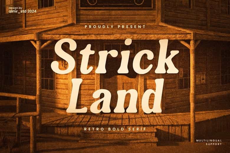 Strickland Font Image 1