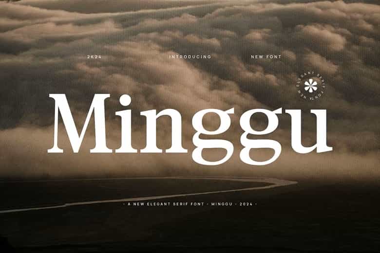 Minggu Font Image 1
