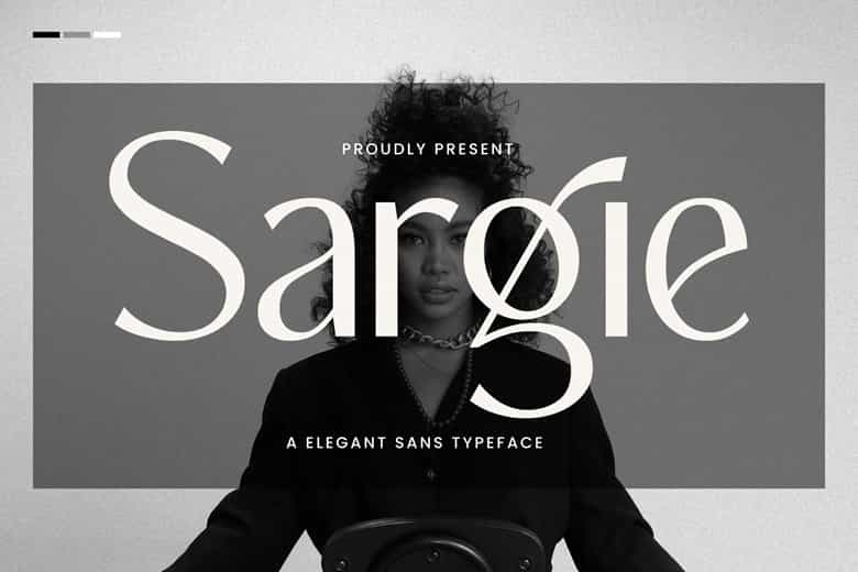Sargie Font Image 1
