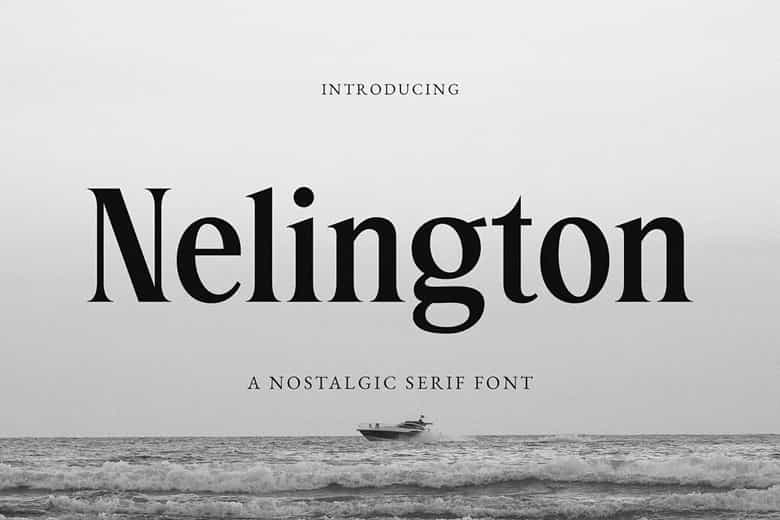 Nelington Font Image 1