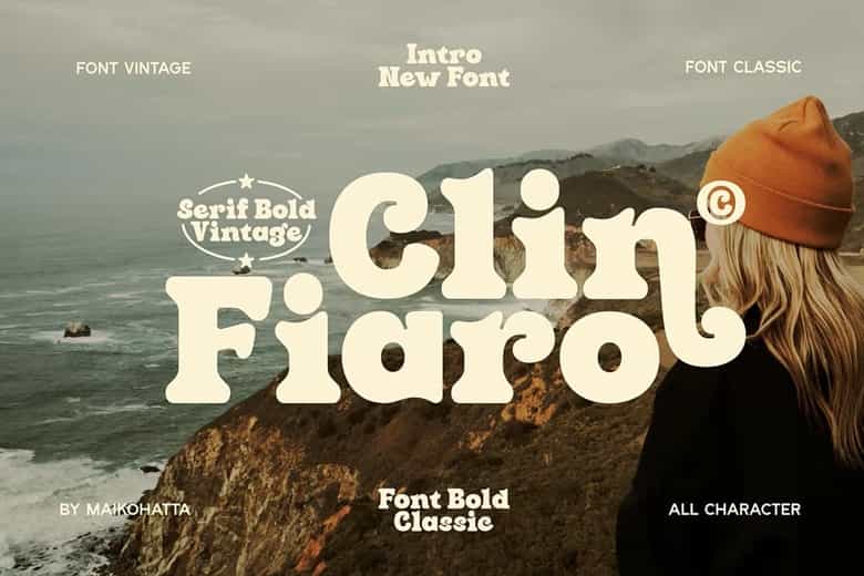 Clin Fiaro Font Image 1