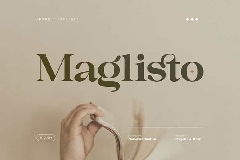 Maglisto Font Image 1