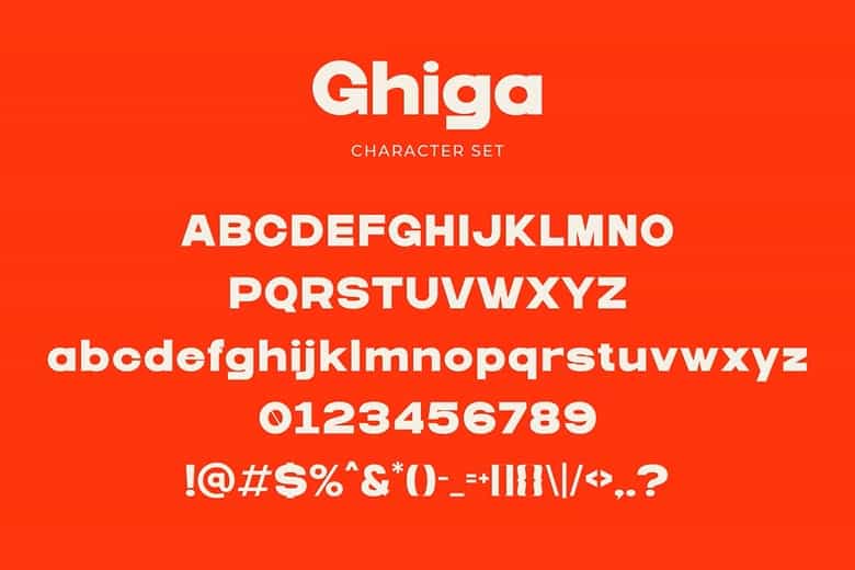 Ghiga Font Image 3