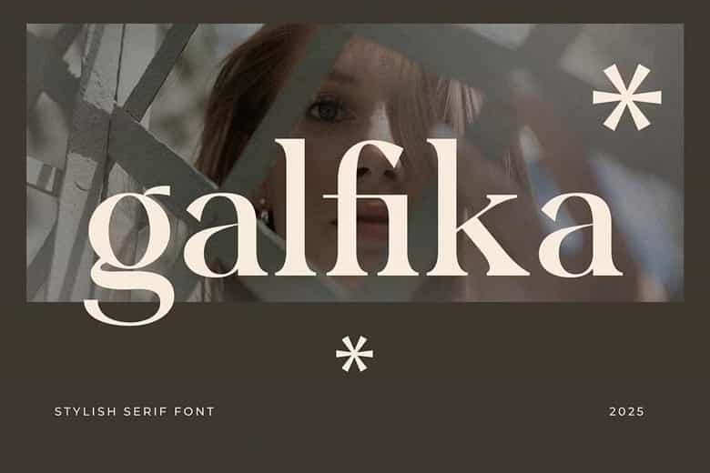 Galfika Font Image 1