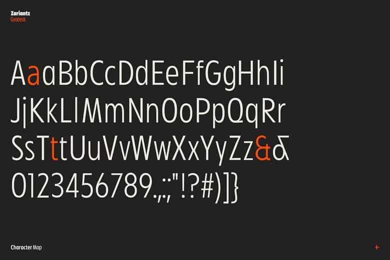Zariantz Grotesk Font Family Image 3