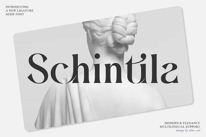 Schintila Font Image 1