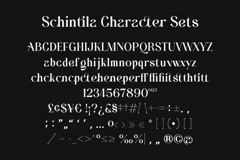 Schintila Font Image 3
