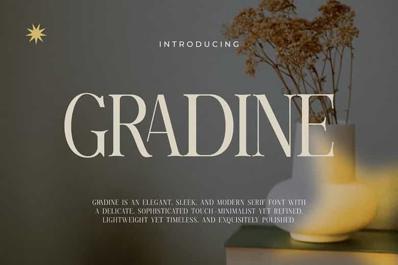Gradine Font Image 1