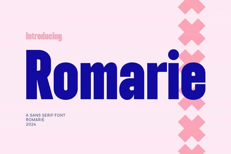 Romarie Font Image 1
