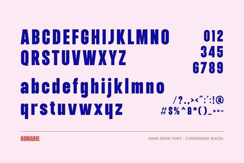Romarie Font Image 3