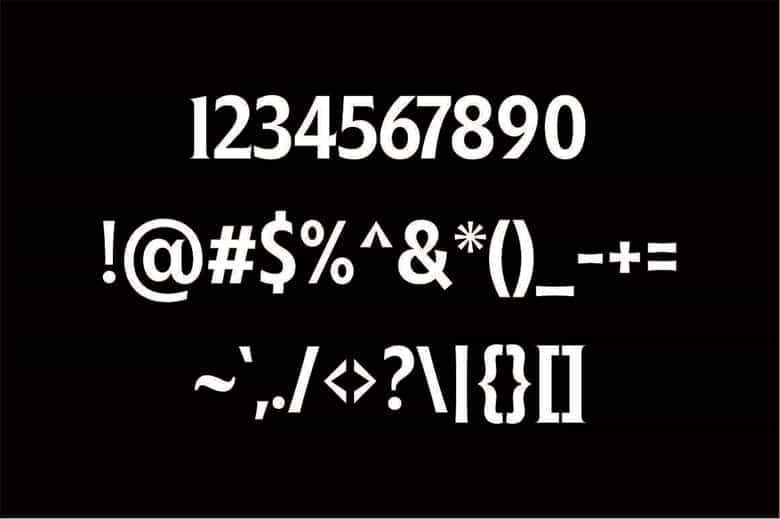Ginfitanle Font Image 4